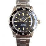 Clone Swiss ETA 2836 Replica Vintage Tudor Snowflake Submariners SS Black Bezel Watch
